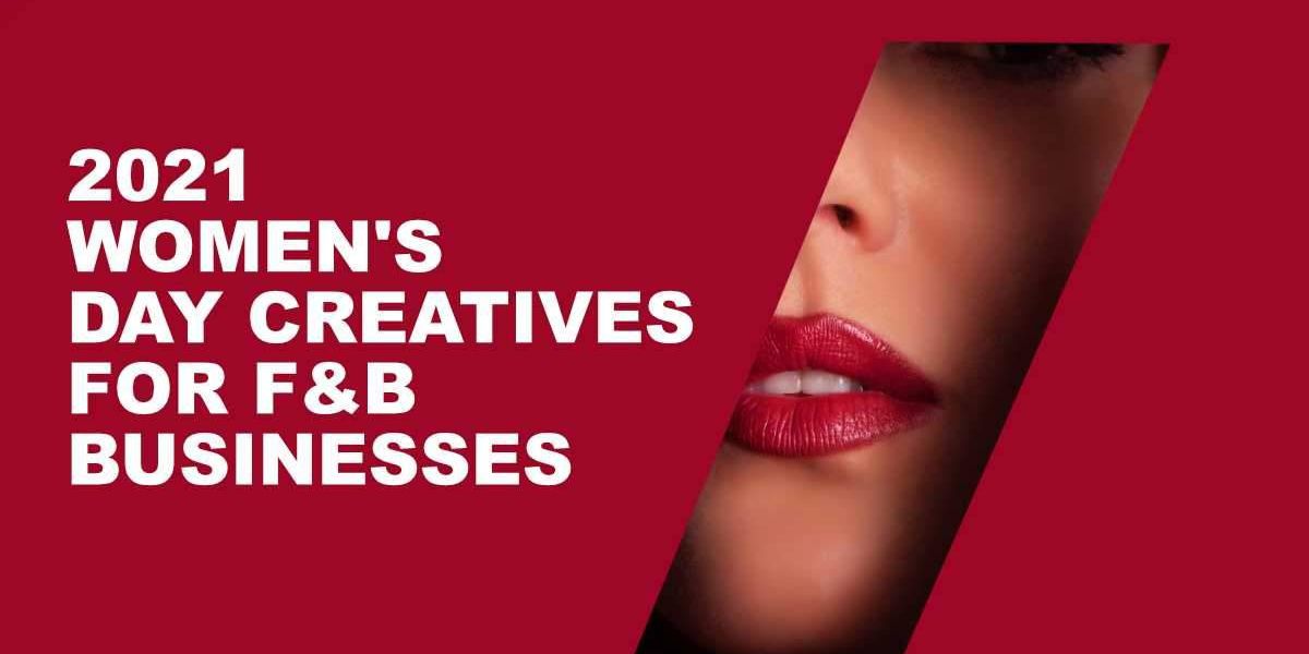International Women's Day creatives for F&amp;B Businesses Image 1