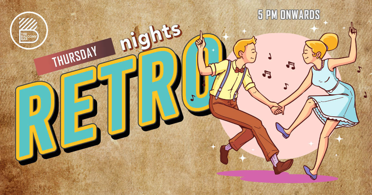 Retro Nights graphics design for Facebook