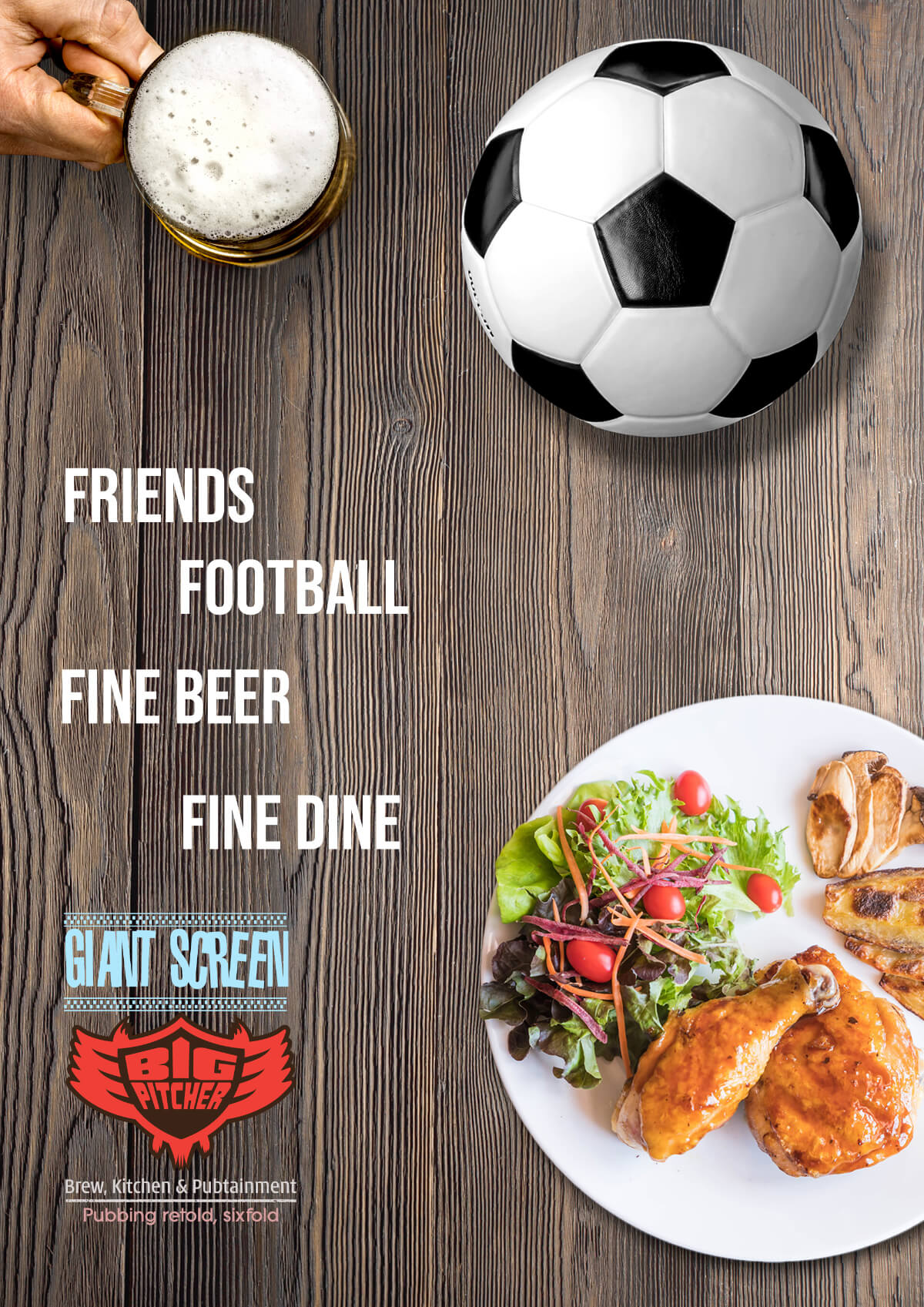 2018 Football World Cup creative for nightclub